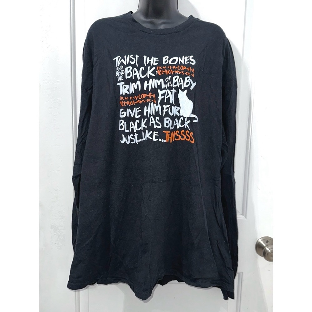 Hocus Pocus Halloween Black Long Sleeve tee size 2x
“Twist the Bones…”